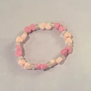 Pink Heart Mermaid Skin Bracelet