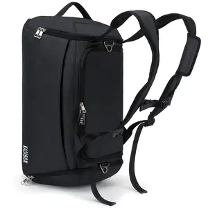 42L Sports Duffel Bag with Shoe Compartment & Wet Pocket – Waterproof Gym Bag for Men & Women, Travel Carry-On with Shoulder Strap & Lock