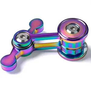 Fidget Spinner for Adults, Metal Silent Figette Office Desk Toy Quiet Cool Gadgets Gifts for Teen Boys Kid Anxiety Stress Relief Calm Down Sensory Autism Autistic ADHD Airplane Travel Need Must Have