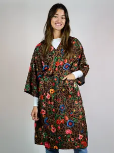 BACK IN STOCK LEOPARD BLOSSOM ROBE
