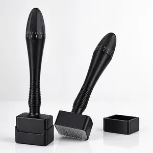 2pcs Adjustable Microneedle Derma Stamp for Hair Growth & Acne Scar Repair , 0-3mm Depth Control, Perfect for Scalp & Face Skin Care Routine #Microneedling #HairGrowthTool