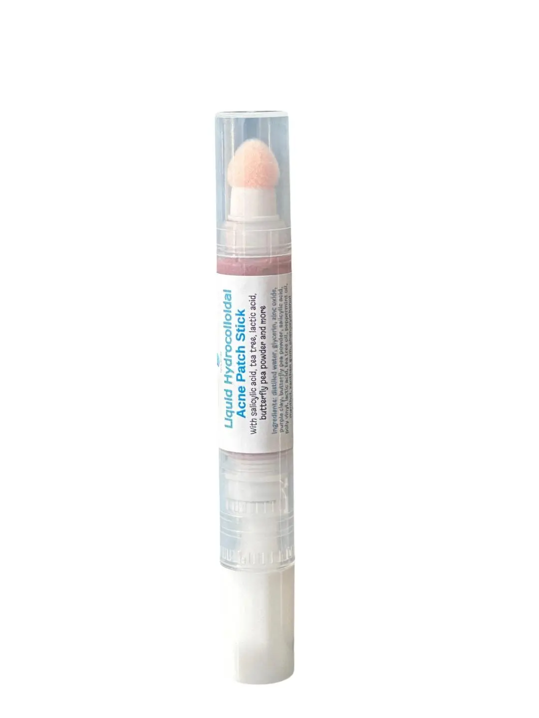 Diva Stuff Liquid Hydrocolloidal Acne Patch Stick, With Salicylic Acid, Tea Tree, Lactic Acid, Butterfly Pea Powder And More
