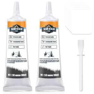 Tent Seam Sealer 120ml, No Sew Solution   Cure Seam Sealer Tent, for Tents and Outdoor Fabric, Clear