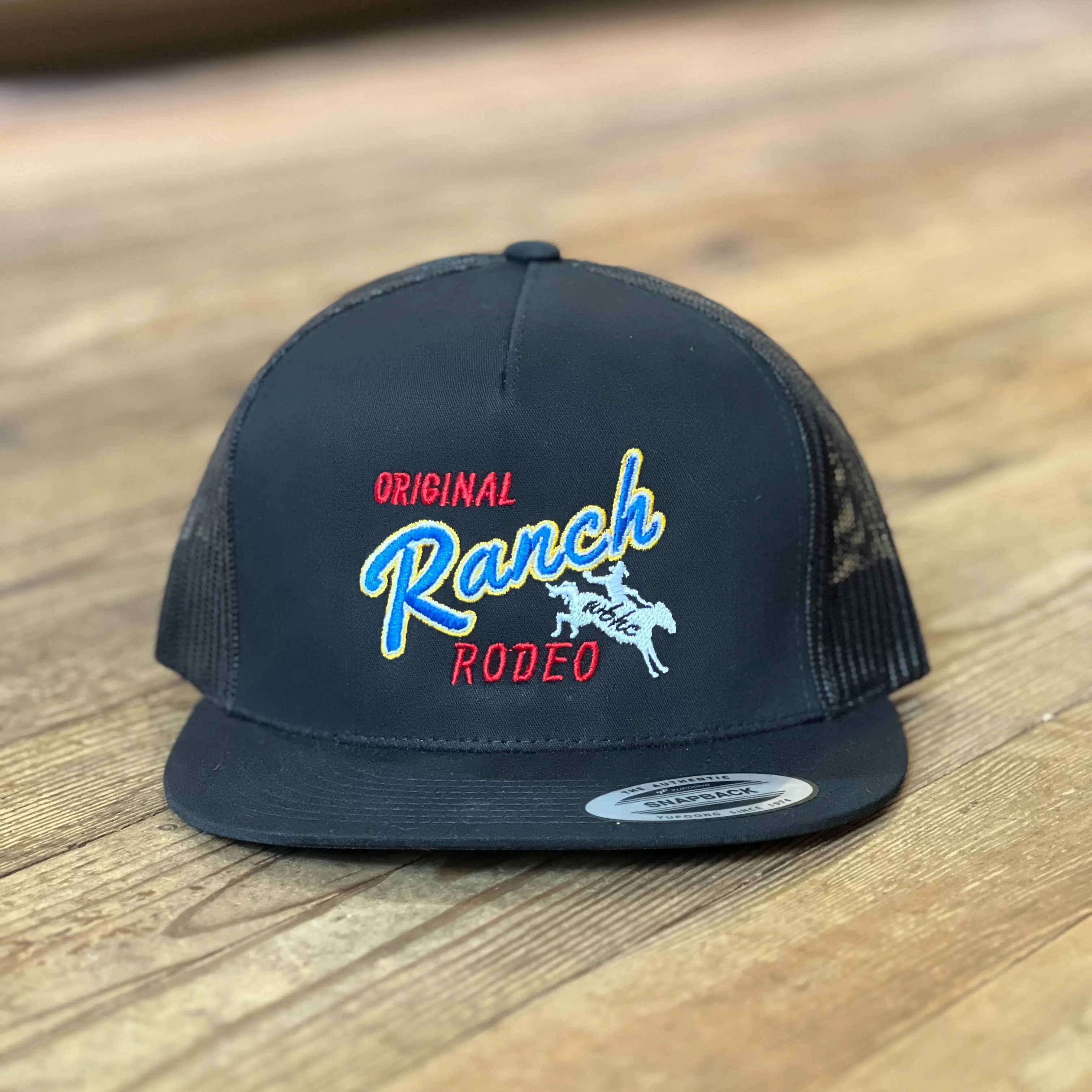 Black Ranch Rodeo Trucker Hat | Whiskey Bent Hat Co - TikTok  display picture 2