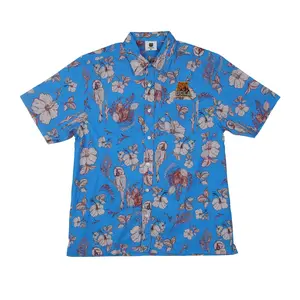 UCLA Bruins Men's Parrot Button Shirt
