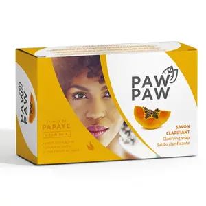 PAW PAW Skin & Body Clarifying Bar Soap – Gentle Cleansing Soap with Papaya Extract – Smooth & Radiant-Looking Skin