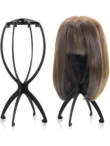 Women's Wig Stand Headband Holder, Storage Bag Included, Ideal for Salons, Home Use & Travel, Hair Party Set