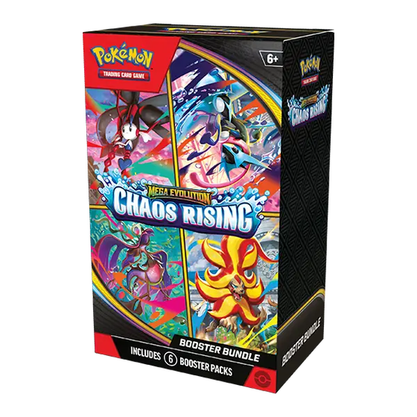 Pokémon TCG: Mega Evolution—Chaos Rising Booster Bundle