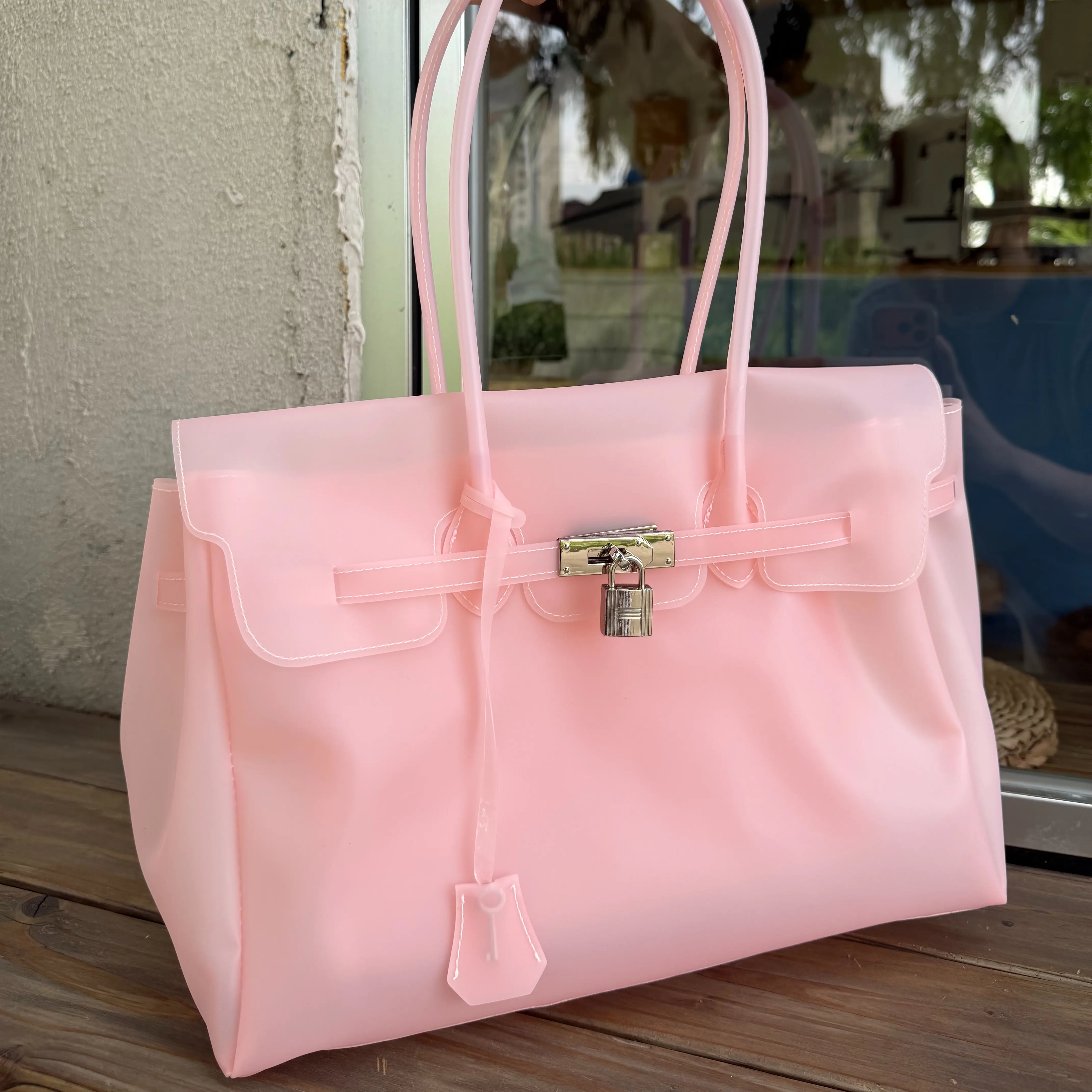 Light pink (Medium 35*15*27cm)