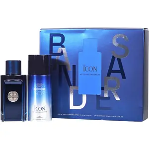 Antonio Banderas The Icon Set-Edt Spray 3.4 Oz & Deodorant Spray 5 Oz For Men