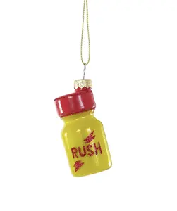Rush Poppers Ornament