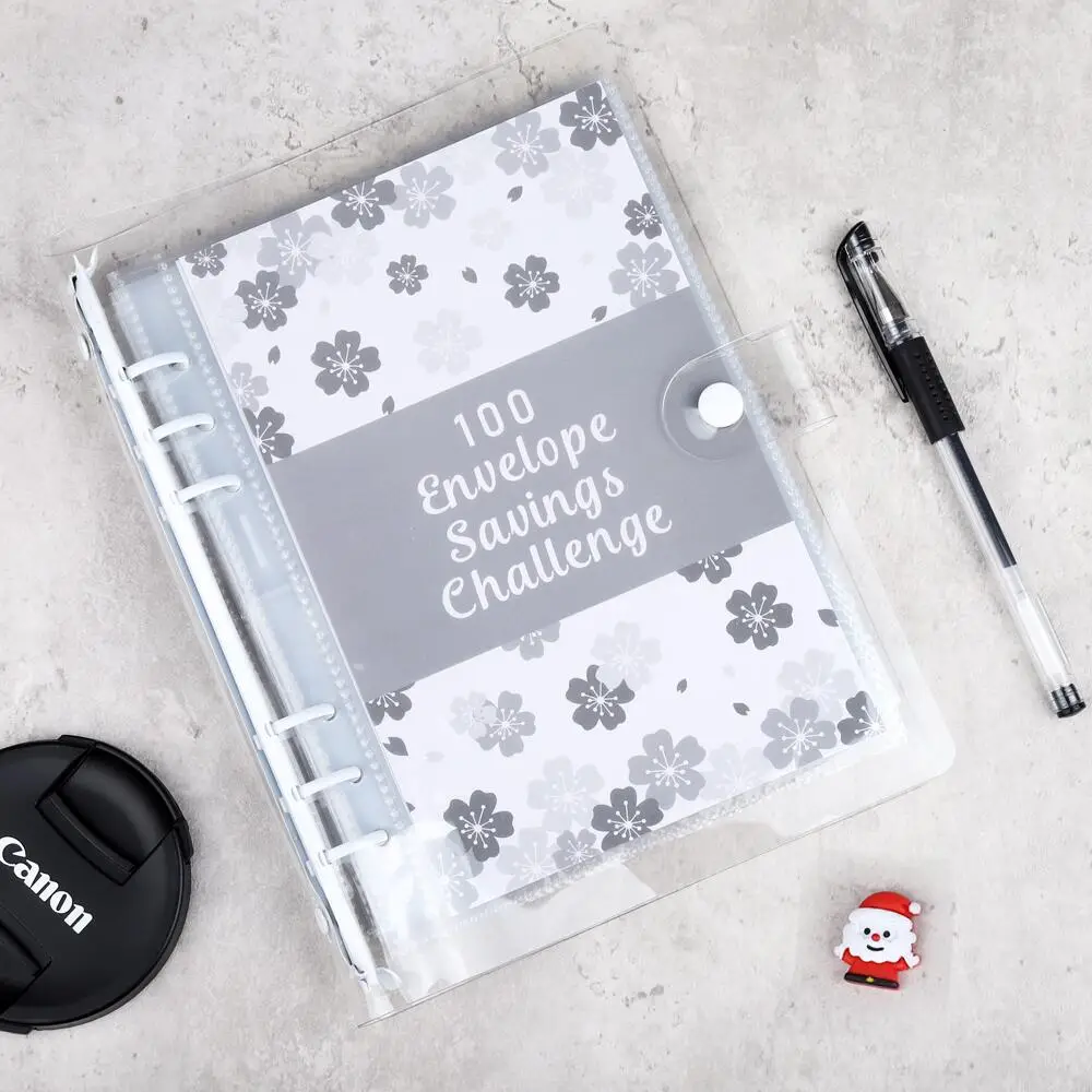 100 Envelope Savings Challenge Binder, 100 Envelope Budget Planner, Saving Money Binder, Budget Planner Binder, Office Supplies