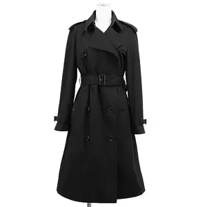 Pre-owned BURBERRY Cotton Small Leather Goods Trench Coat Trench Coat