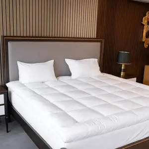 Luxury Mattress Topper | Extra Thick 4 Inch Plush Comfort | 800 GSM Fill + Soft Microfiber | Hotel-Quality Sleep Experience | Breathable, Hypoallergenic & Noiseless | Deep Pocket Fit | Premium Packaging | Transform Your Bed Into a Cloud