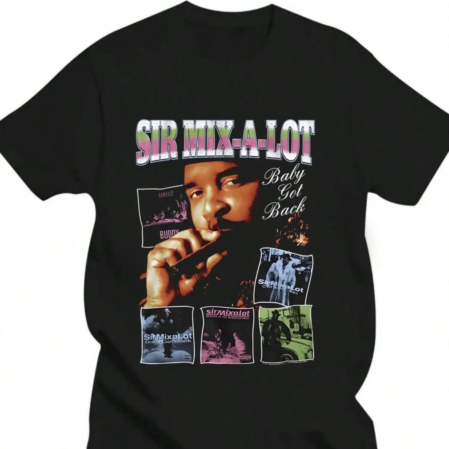 Women's American Classics Sir Mix A Lot Rapper Baby Got Back Short-Sleeve T-Shirt