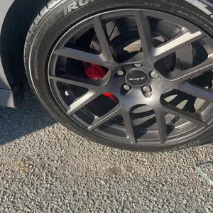 Matte Black SRT Wheel Hub Center Caps – 63mm (Set of 4) silverado  1500