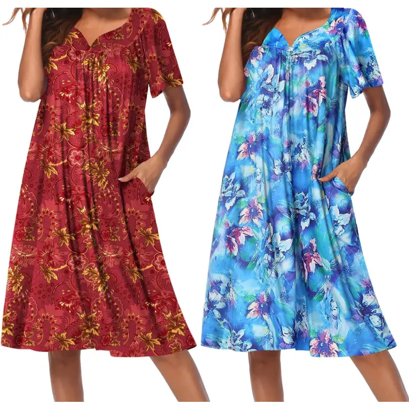 Blue Floral/Red Floral