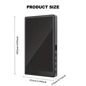 Yatao Selfie Monitor for iPhone, Convert Rear Camera to Selfie Screen, Selfie Stand, 1500mah Battery, Bluetooth-compatible Remote Control, Ideal for Tiktok Youtube Live