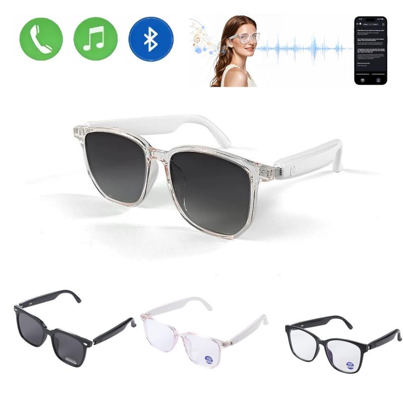 Smart Glasses Bluetooth Audio Sunglasses,Built-in Mic & Speakers,Unisex & Waterproof,For Motorcycle, Running, Summer Outdoor,Music Call Smart Glasses Bluetooth Audio Sunglasses,Built-in Mic & Speakers,Unisex & Waterproof,For Motorcycle, Running, Summer Outdoor,Music Call