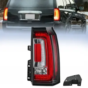 Nlilght Taillight Assembly Compatible with 2015 2016 2017 2018 2019 2020 GMC Yukon and Yukon XL 2015-2018 submodel Denali SLE SLT LED Type Tail Lights Rear Lamp Replacement Passenger Side