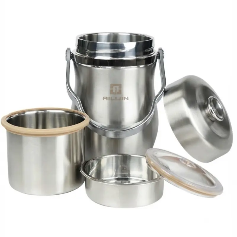 3.6L Stainless Steel Vacuum-Insulated Food Jar