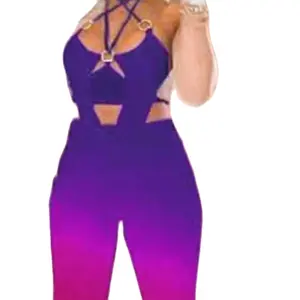 Purple Touch Jumpsuit