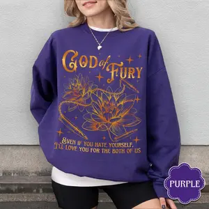 God of Fury Sweatshirt: Rina Kent Dark Romance Merch