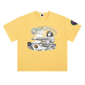 Heavyweight Drop Shoulder Cotton T-Shirt