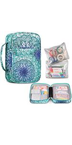 Extra Large Bible Cover, Carrying Book Case Church Bag Bible Protective with Detachable Shoulder Strap & Zippered Pocket, Gift for Men Women, Black & Brown Extra Large Bible Cover, Carrying Book Case Church Bag Bible Protective with Detachable Shoulder Strap & Zippered Pocket, Gift for Men Women, Black & Brown