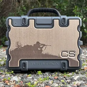 "Stealth" - Custom Speaker Shell for Turtlebox or Ecoxgear Defender
