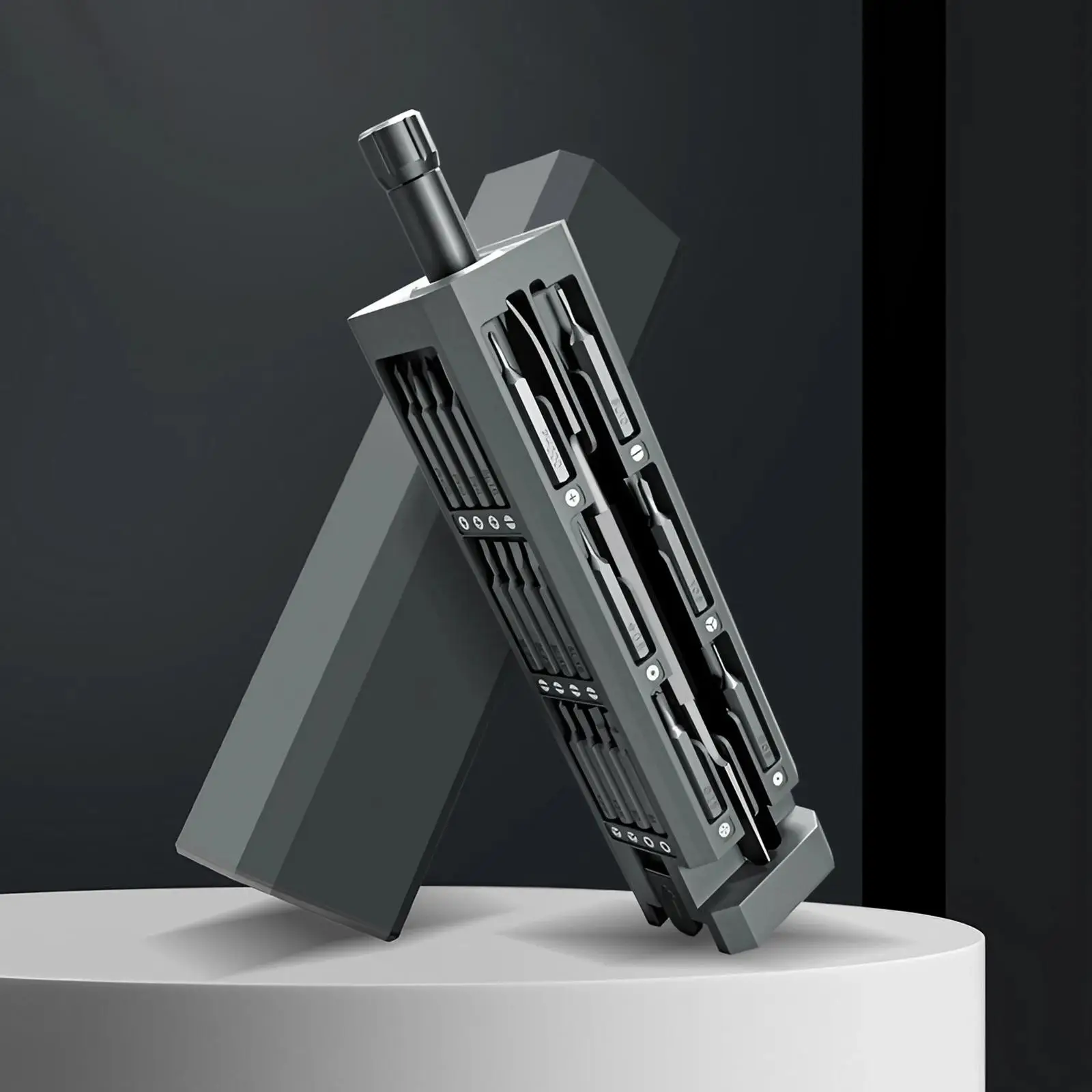 44-in-1 Precision Screwdriver Set, Multifunctional Magnetic Screwdriver Head Set, Portable Tool Kit for Home, Office & Outdoor Use