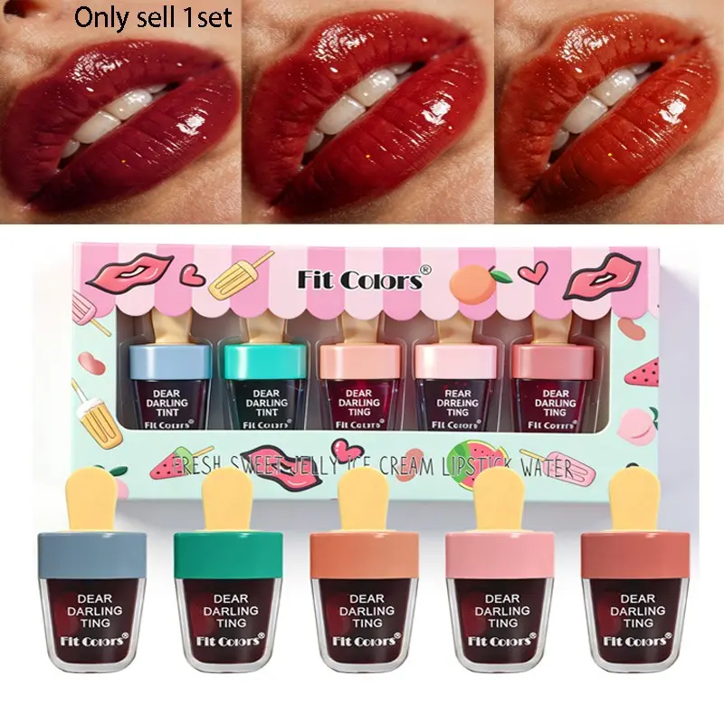 Hydrating Long Lasting Lip Tint, Fast Film Formation 24H Color Hold, No Lip Lines Moisturizing Lipstick, Lipgloss