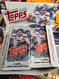 2014 Topps Football 12-card Retail Pack - 1 rookie/pack!