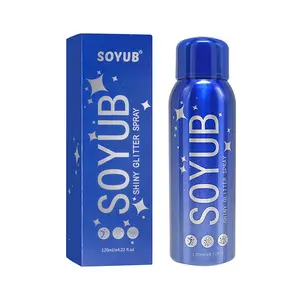 SOYUB Body Glitter Spray,Christmas Party Glitter for Music Festival Rave Long Lasting