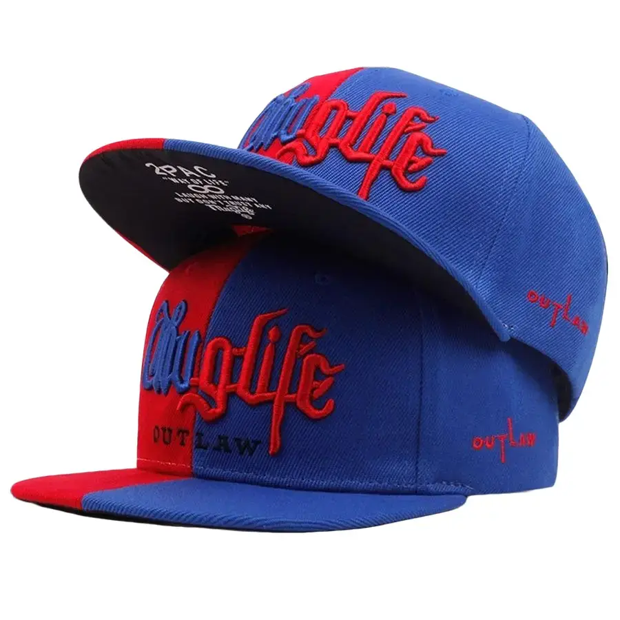 2Pac Tupac Shakur Thug Life Music RAP Hip Hop Cap Hat Rap Flat Brim Snapback CAP