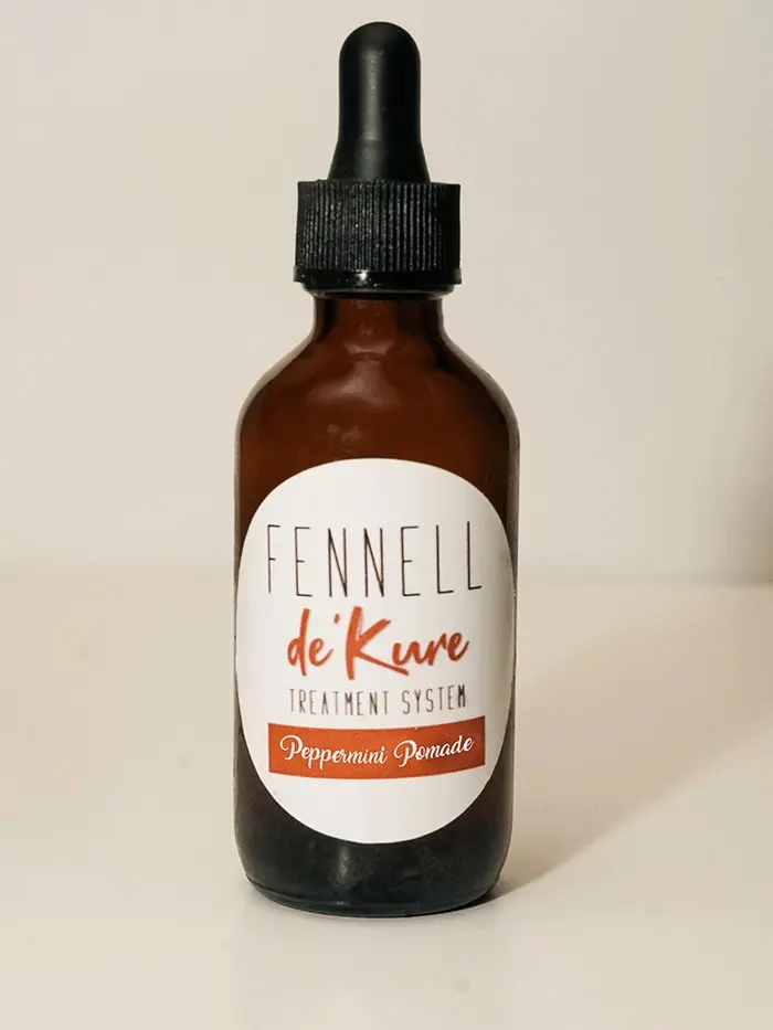 Unveil the Secret to a Thriving Scalp & Luscious Hair: Introducing the Fennell De'kure Peppermint Pomade Haircare Nourishing