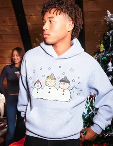 RSQ x Peanuts Snowmen Mens Hoodie