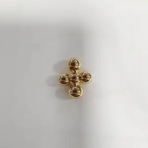 14K Golden Bead Cross Copper Accessories