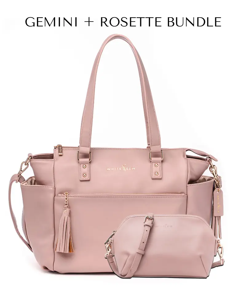 Gemini + Matching Rosette Crossbody