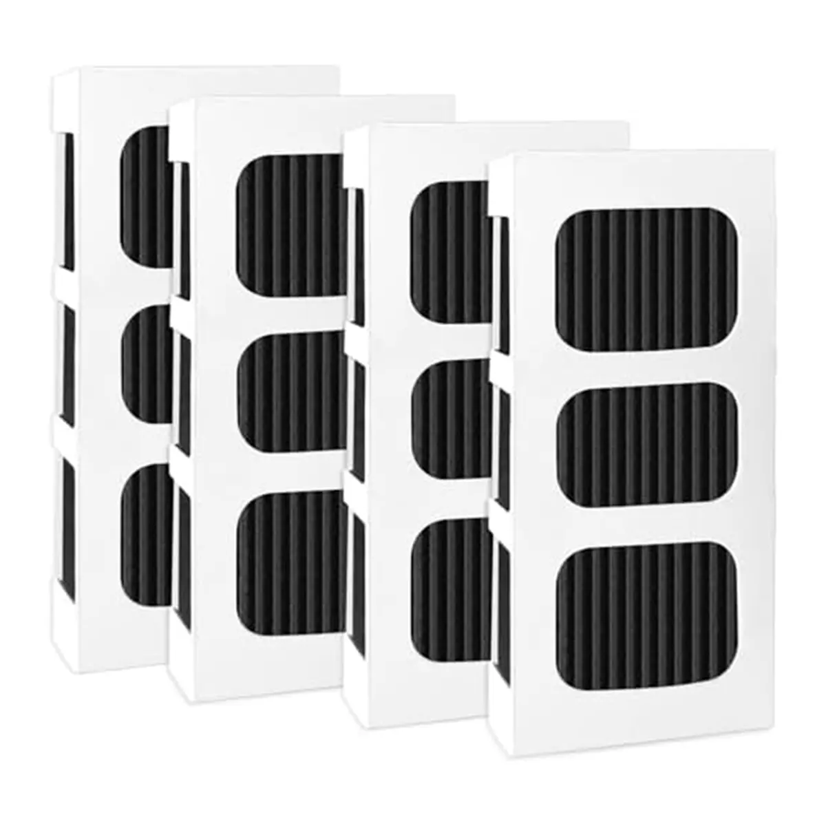 4 Pack for Paultra2 Refrigerator Air Filter Replacement for PAULTRA2 Pure Air Ultra II Refrigerator Air Filter