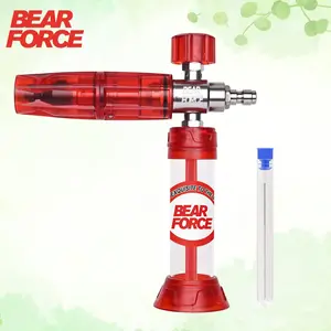 Upgraded Red Mini Foam Cannon Pro - No Water Added
