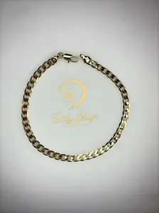 Daly Design Gold Laminated 14K Anklet - Elegant High-Quality Crafted Jewelry for Special Occasions & Daily Wear