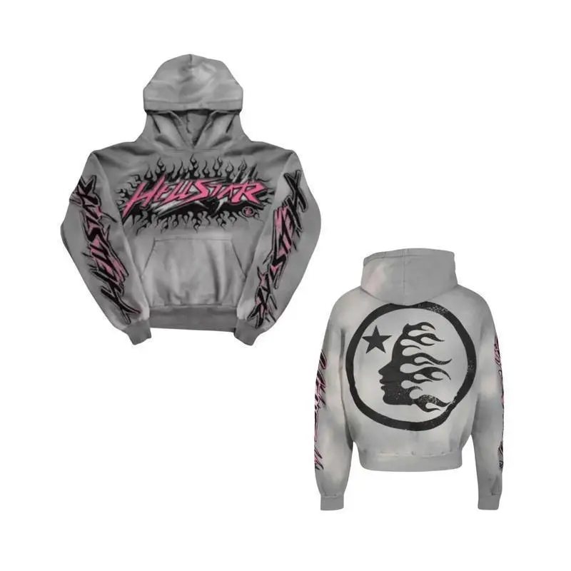 Pink He3llstaar Flame Hoodie – Unisex Long Sleeve Pullover, 2025 Street Look, Gift Idea for Men and Women Pink He3llstaar Flame Hoodie – Unisex Long Sleeve Pullover, 2025 Street Look, Gift Idea for Men and Women