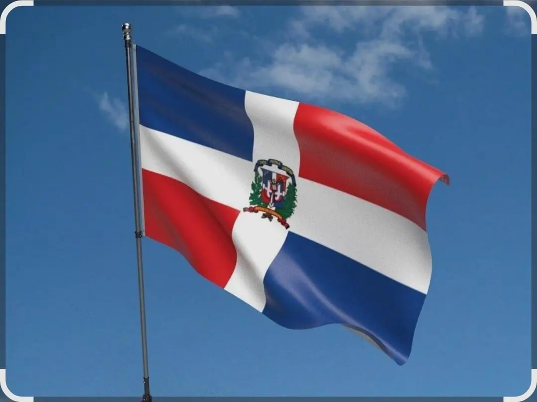 Dominican Republic 3x5 National Flag with grommets