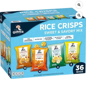 Quaker Rice Crisps Variety Pack 36 pk