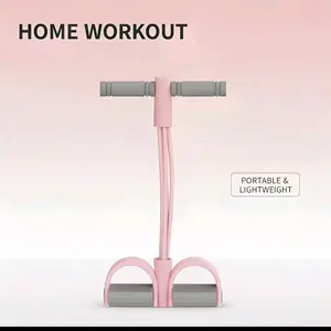 Multifunction Pedal Resistance Band, Elastic Pull Rope Fitness, Full-Body Workout at Home Gym, Exercise Sit-up, Yoga, Abdominal Training Summervibes