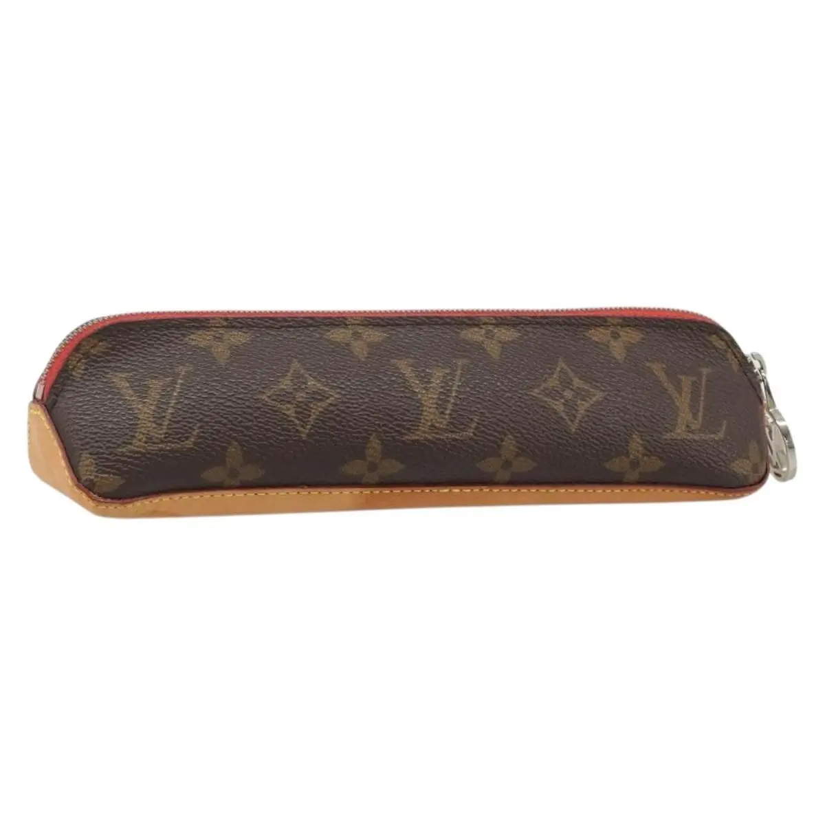 Pre-owned Louis Vuitton Monogram Canvas Collectibles|Pens & Writing Instruments|Pen Accessories|Cases JP 187428A Monogram Trousse Elizabeth Pen Case Red GI0009 LV