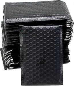 THH 7"x10" Black Bubble Mailer