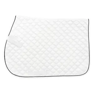 EquiRoyal Sq Quilted Cotton English Saddle Pad Color Choice