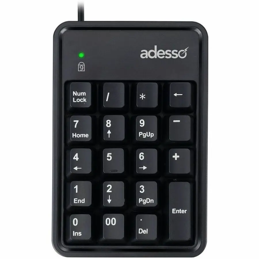 ADESSO EasyTouch 600 Mechanical Numeric Keypad USB with Cherry Red Switches